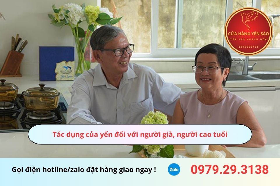 Tác dụng của yến đối với người già, người cao tuổi