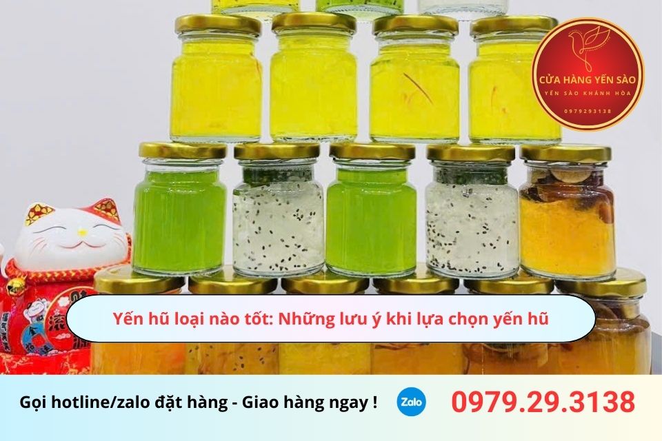 Yến hũ loại nào tốt: Những lưu ý khi lựa chọn yến hũ