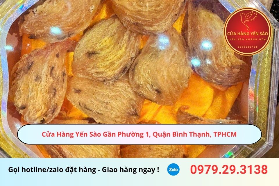 Cửa Hàng Yến Sào Gần Phường 1, Quận Bình Thạnh, TPHCM