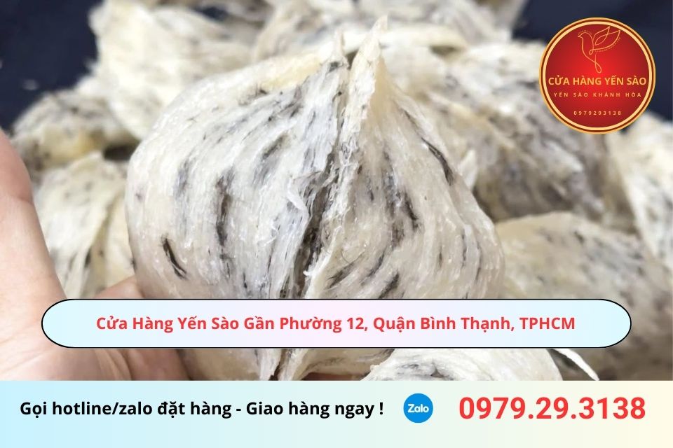 Cửa Hàng Yến Sào Gần Phường 12, Quận Bình Thạnh, TPHCM