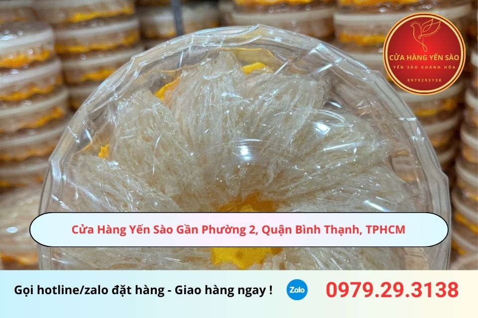 Cửa Hàng Yến Sào Gần Phường 2, Quận Bình Thạnh, TPHCM
