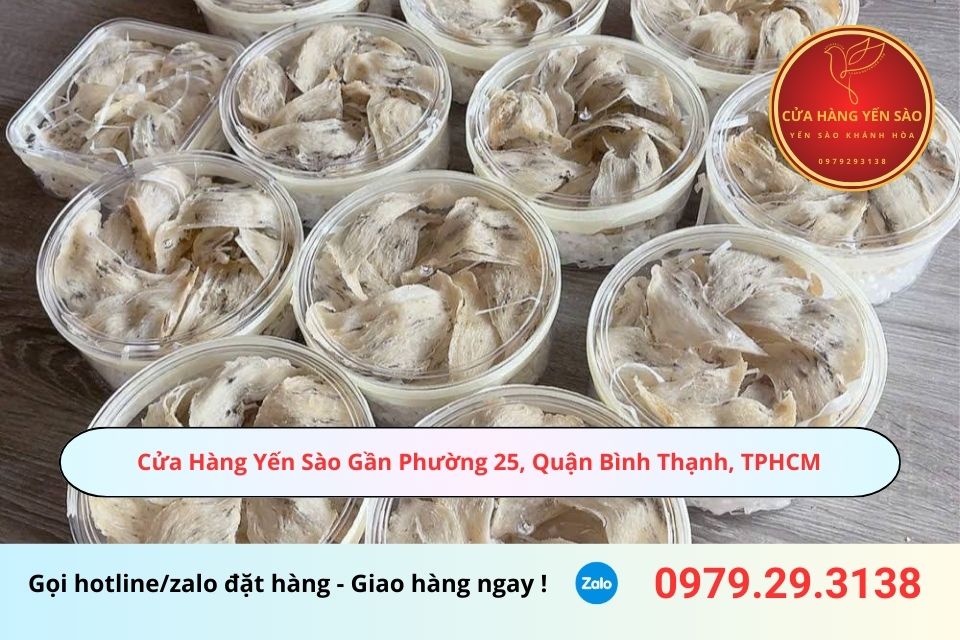 Cửa Hàng Yến Sào Gần Phường 25, Quận Bình Thạnh, TPHCM