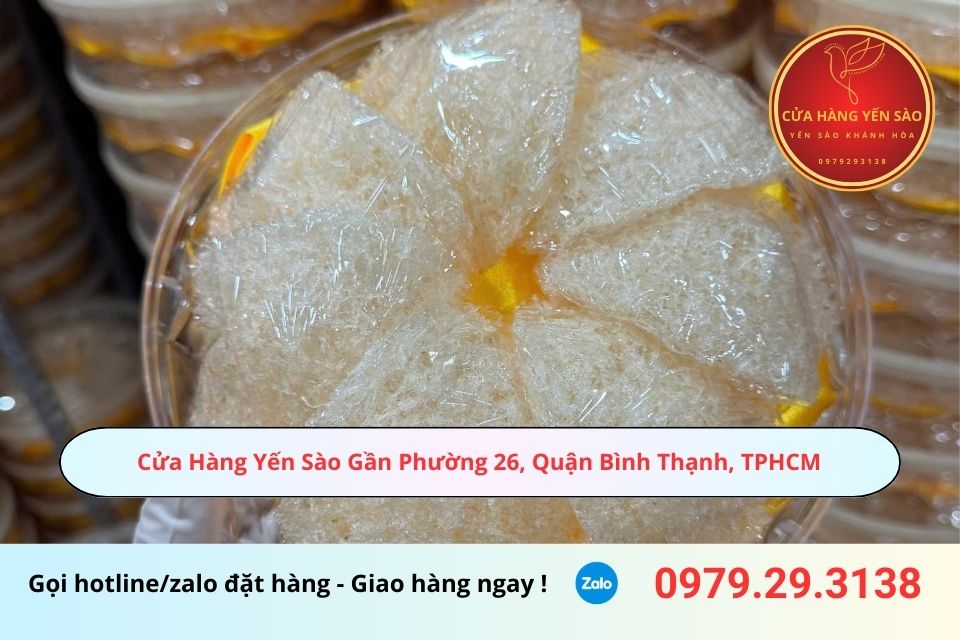 Cửa Hàng Yến Sào Gần Phường 26, Quận Bình Thạnh, TPHCM