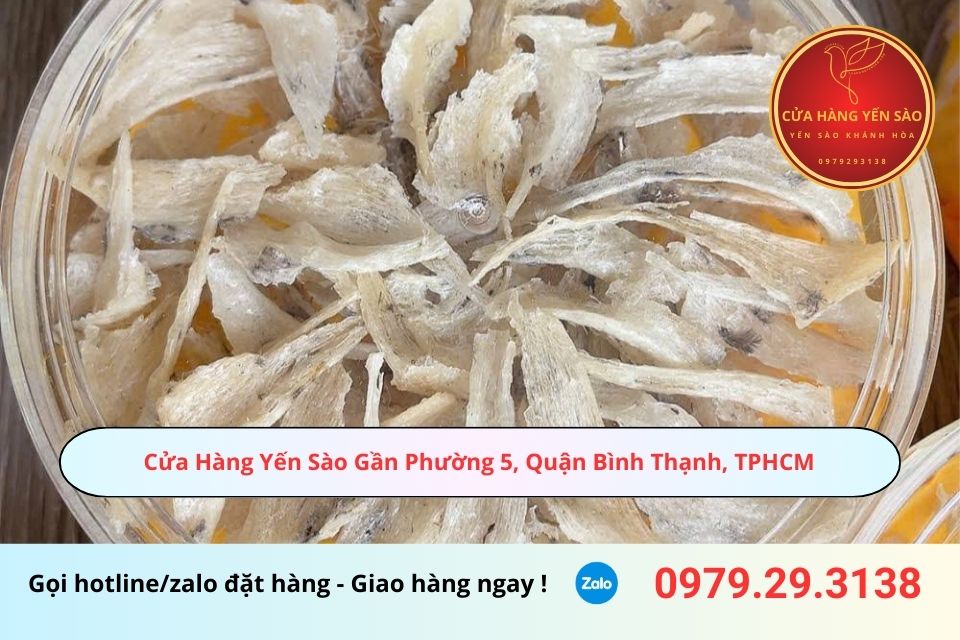 Cửa Hàng Yến Sào Gần Phường 5, Quận Bình Thạnh, TPHCM