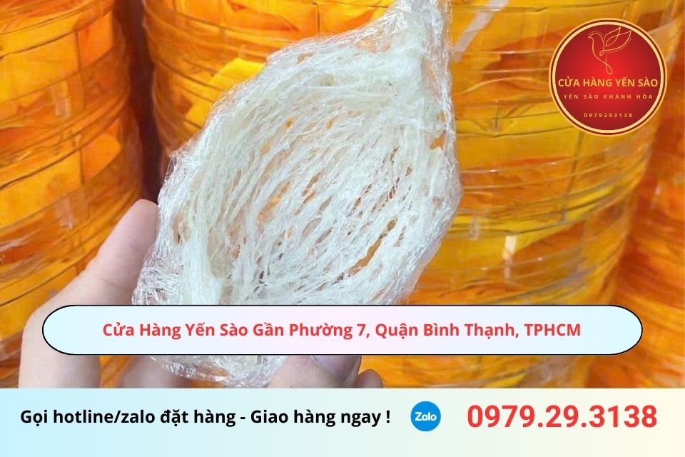 Cửa Hàng Yến Sào Gần Phường 7, Quận Bình Thạnh, TPHCM