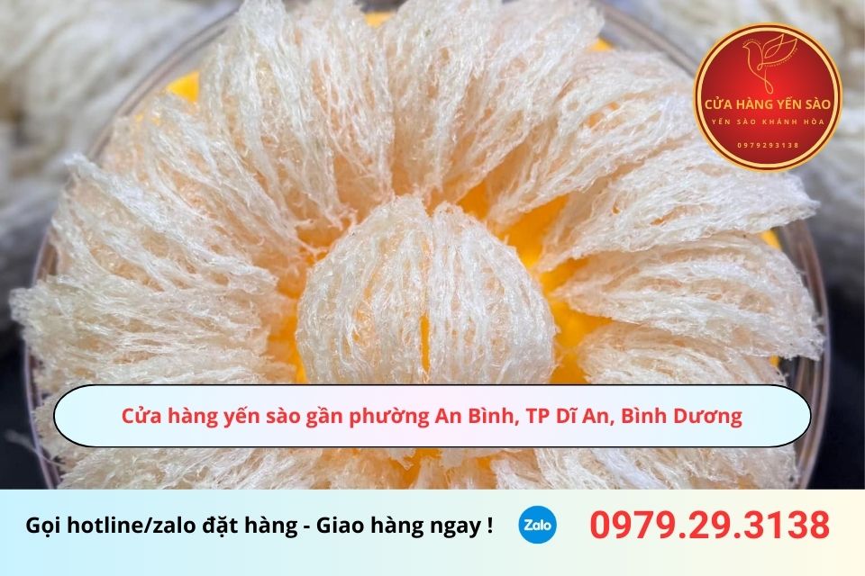 Cửa hàng yến sào gần phường An Bình, TP Dĩ An, Bình Dương