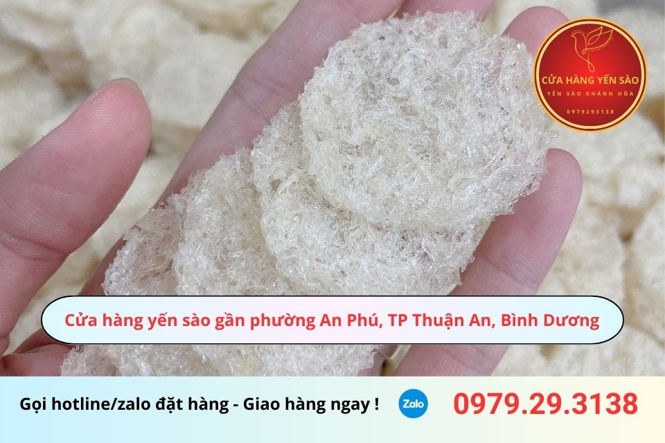 Cửa hàng yến sào gần phường An Phú, TP Thuận An, Bình Dương