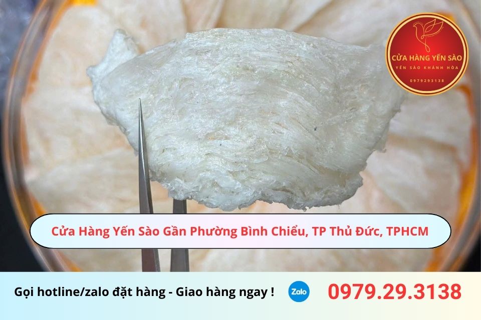 Cửa Hàng Yến Sào Gần Phường Bình Chiểu, TP Thủ Đức, TPHCM
