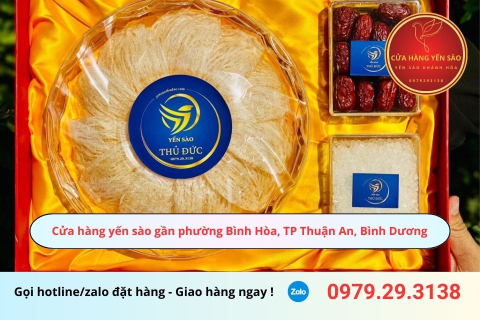 Cửa hàng yến sào gần phường Bình Hòa, TP Thuận An, Bình Dương