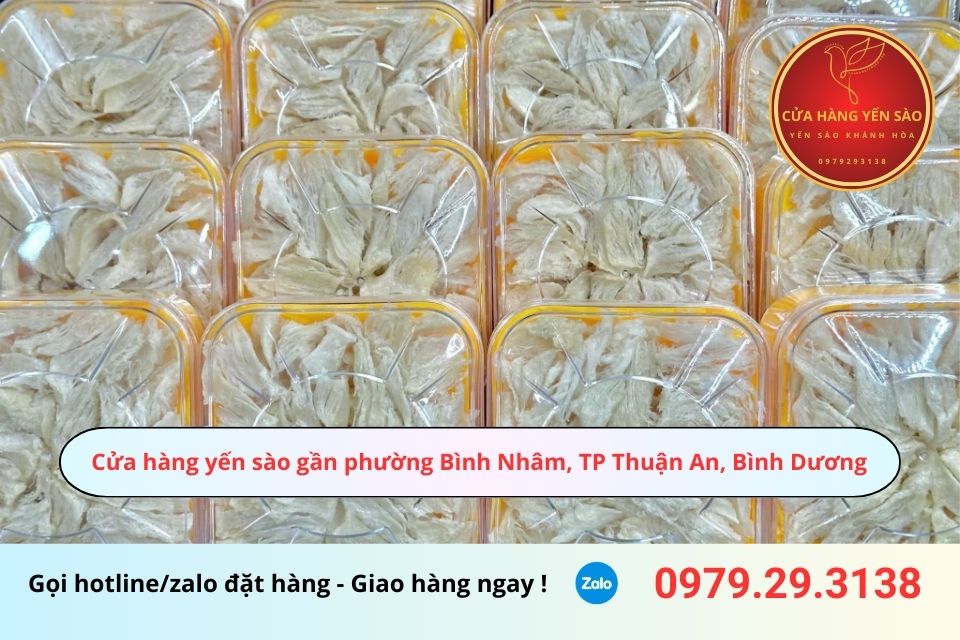 Cửa hàng yến sào gần phường Bình Nhâm, TP Thuận An, Bình Dương