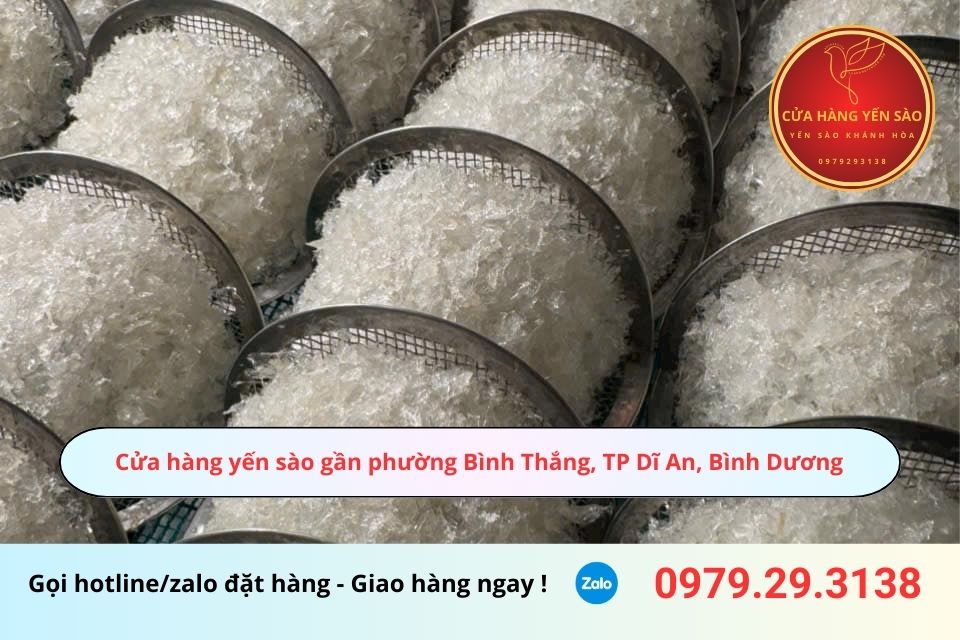 Cửa hàng yến sào gần phường Bình Thắng, TP Dĩ An, Bình Dương