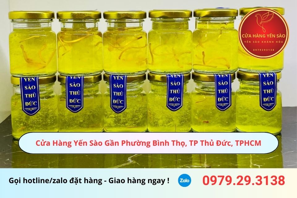 Cửa Hàng Yến Sào Gần Phường Bình Thọ, TP Thủ Đức, TPHCM