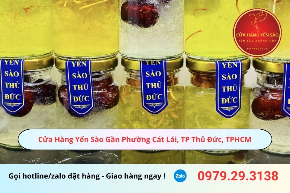 Cửa Hàng Yến Sào Gần Phường Cát Lái, TP Thủ Đức, TPHCM
