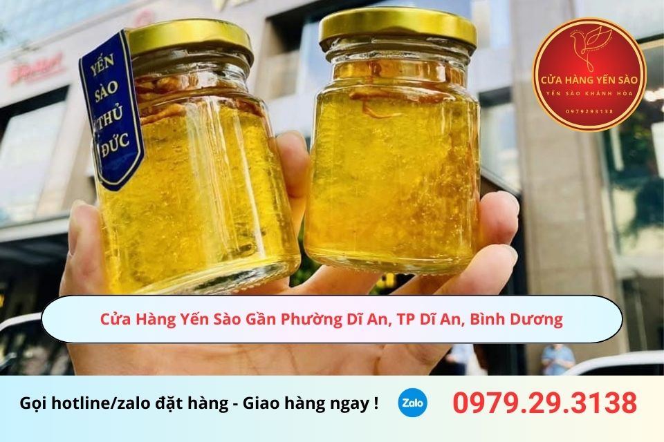 Cửa Hàng Yến Sào Gần Phường Dĩ An, TP Dĩ An, Bình Dương