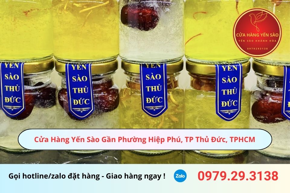 Cửa Hàng Yến Sào Gần Phường Hiệp Phú, TP Thủ Đức, TPHCM