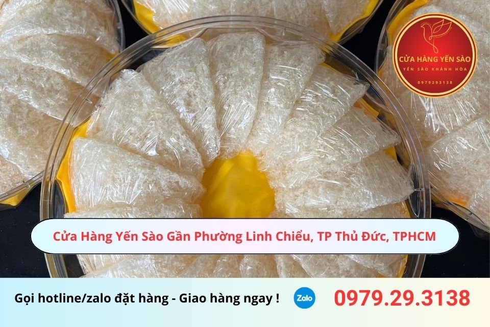 Cửa Hàng Yến Sào Gần Phường Linh Chiểu, TP Thủ Đức, TPHCM