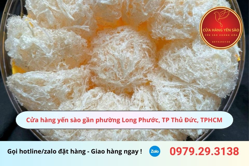 Cửa hàng yến sào gần phường Long Phước, TP Thủ Đức, TPHCM