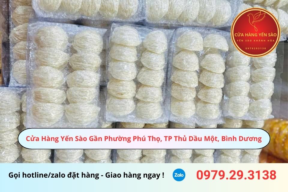Cửa Hàng Yến Sào Gần Phường Phú Thọ, TP Thủ Dầu Một, Bình Dương