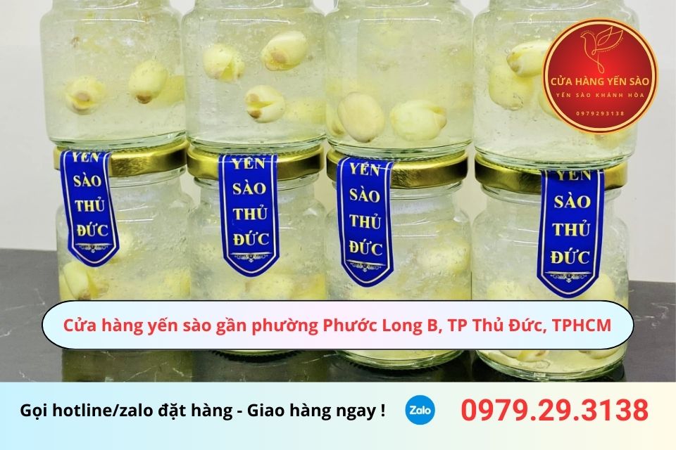 Cửa hàng yến sào gần phường Phước Long B, TP Thủ Đức, TPHCM