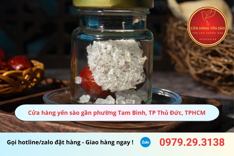Cửa hàng yến sào gần phường Tam Bình, TP Thủ Đức, TPHCM