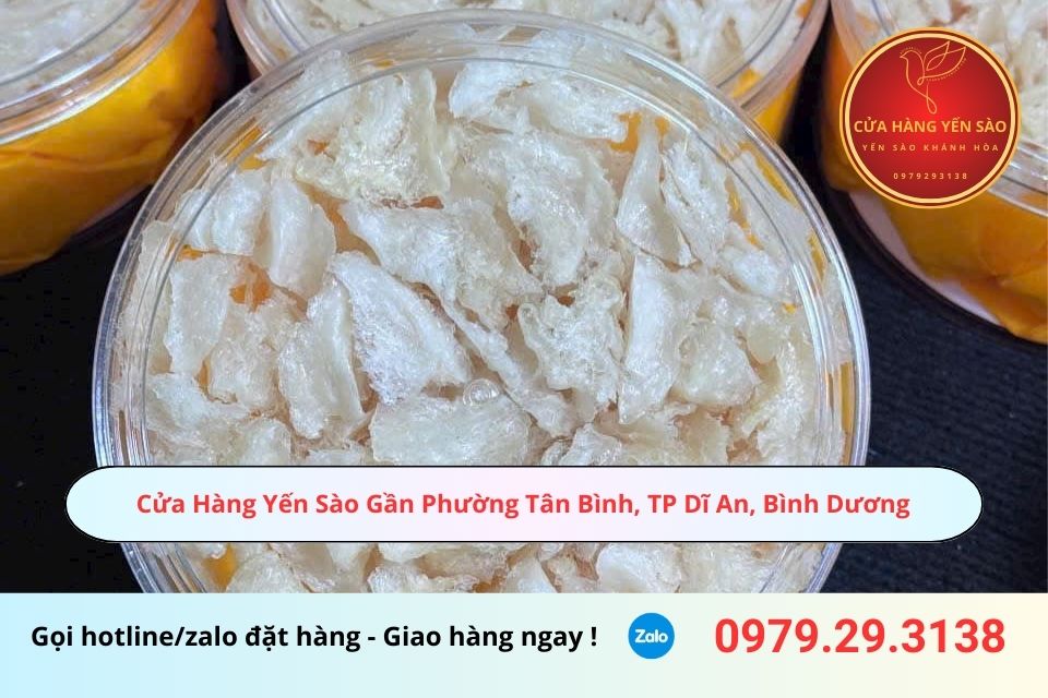 Cửa Hàng Yến Sào Gần Phường Tân Bình, TP Dĩ An, Bình Dương