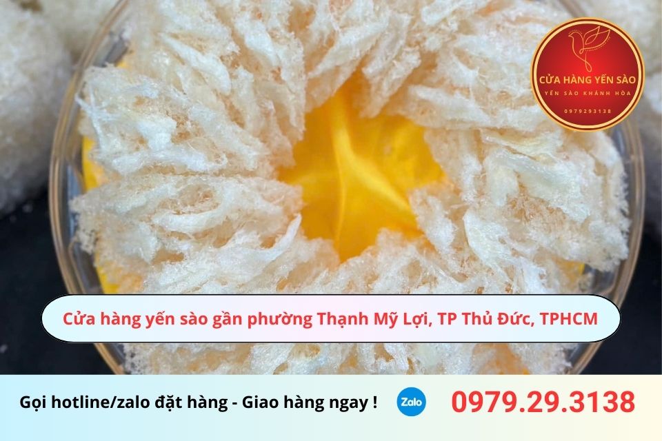 Cửa hàng yến sào gần phường Thạnh Mỹ Lợi, TP Thủ Đức, TPHCM