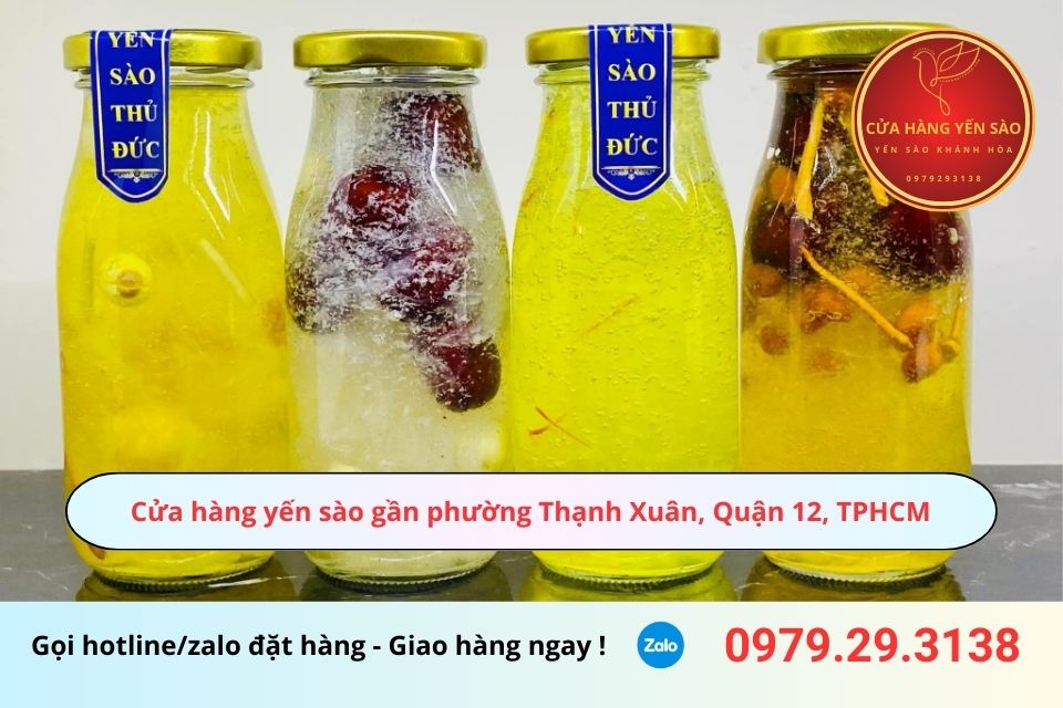 Cửa hàng yến sào gần phường Thạnh Xuân, Quận 12, TPHCM