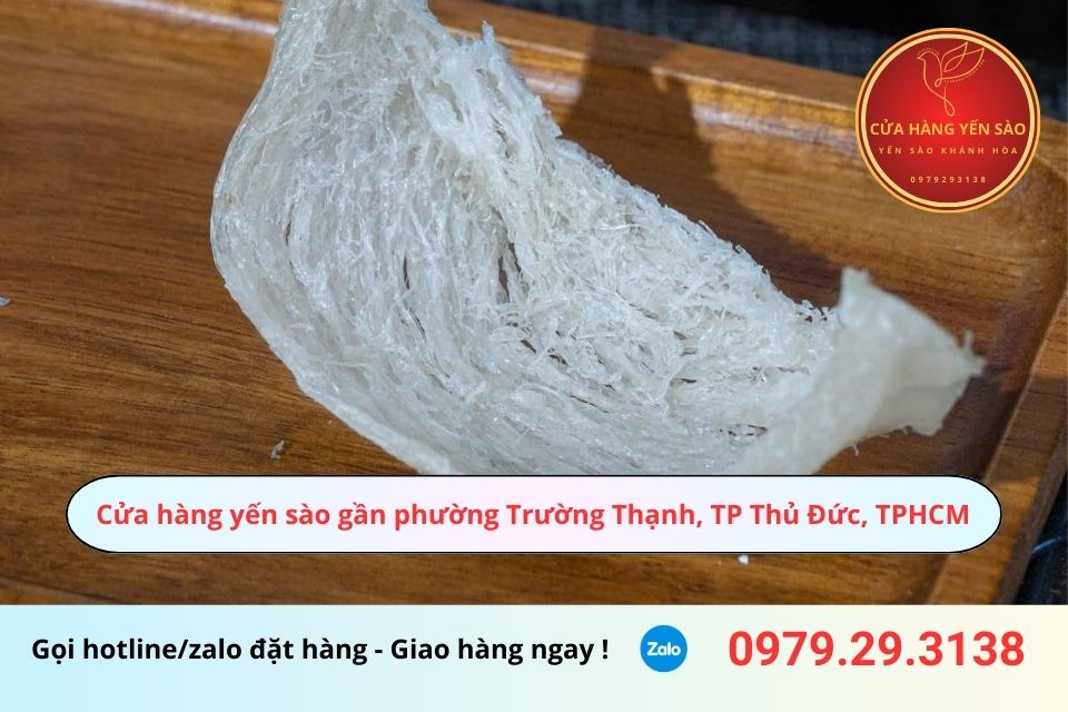 Cửa hàng yến sào gần phường Trường Thạnh, TP Thủ Đức, TPHCM