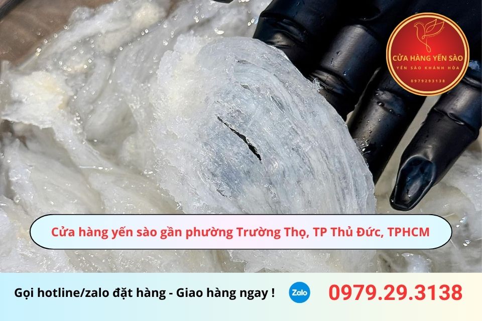 Cửa hàng yến sào gần phường Trường Thọ, TP Thủ Đức, TPHCM