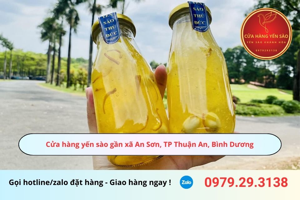 Cửa hàng yến sào gần xã An Sơn, TP Thuận An, Bình Dương