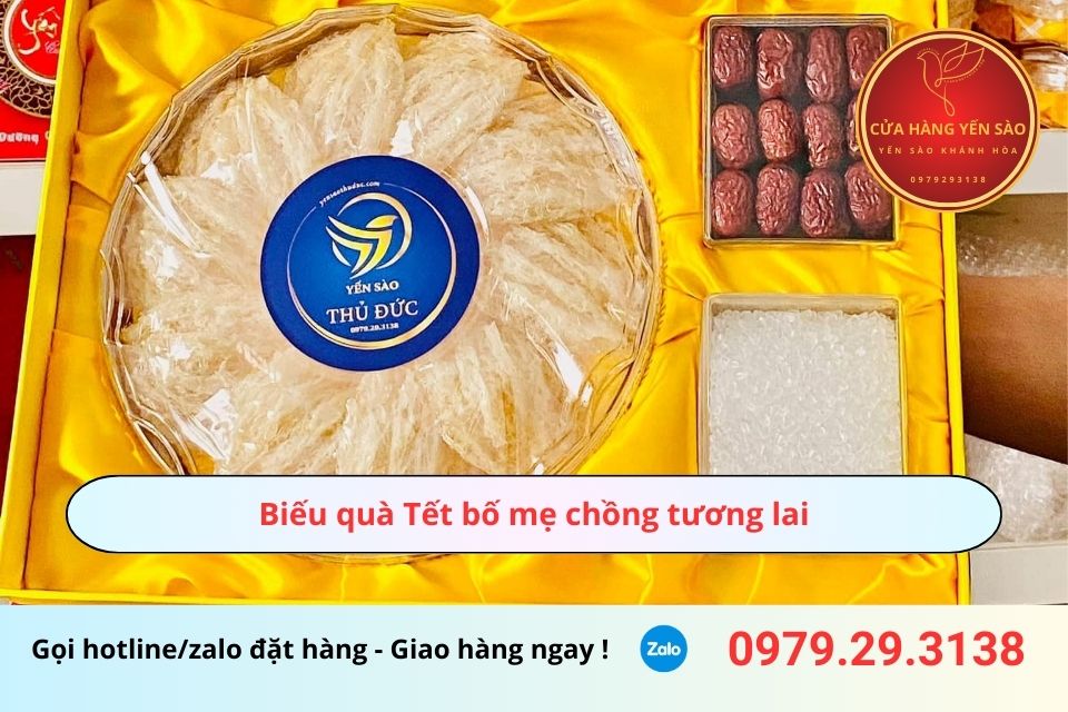 Biếu quà cho bố mẹ người yêu