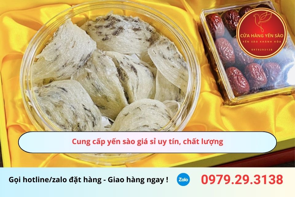 Cung cấp yến sào giá sỉ uy tín, chất lượng
