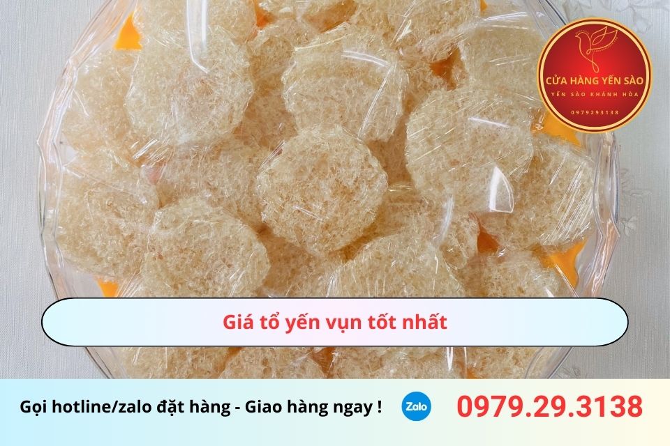 Giá tổ yến vụn tốt nhất