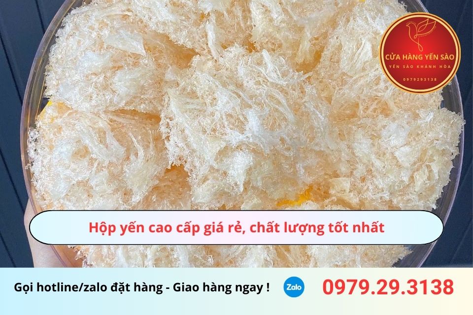 Hộp yến cao cấp giá rẻ, chất lượng tốt nhất