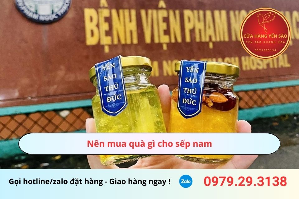 Nên mua quà gì cho sếp nam
