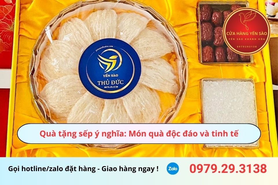Quà tặng sếp ý nghĩa: Chọn lựa món quà độc đáo và tinh tế
