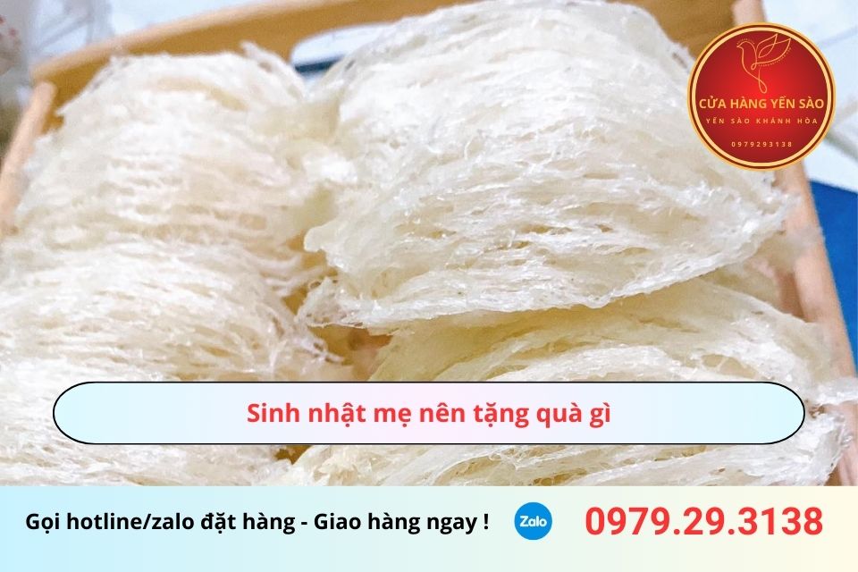 Sinh nhật mẹ nên tặng quà gì