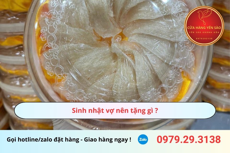 Sinh nhật vợ nên tặng gì